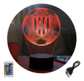 Velador Ilusion 3D A control remoto Futbol San Lorenzo de Almagro USB / PILAS