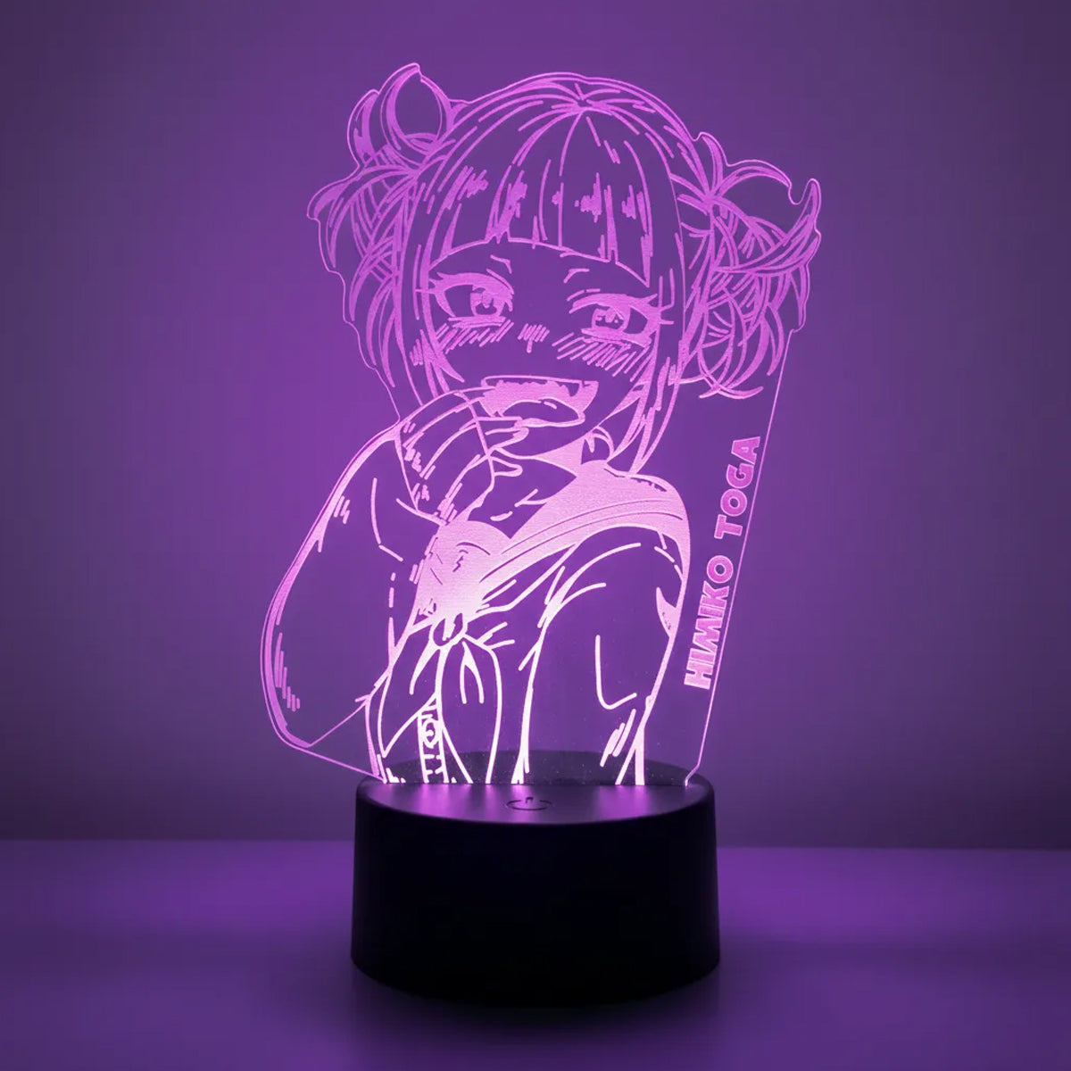 Velador Ilusion 3D A control remoto Himiko Toga My Hero Academia USB / PILAS