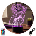 Velador Ilusion 3D A control remoto Himiko Toga My Hero Academia USB / PILAS