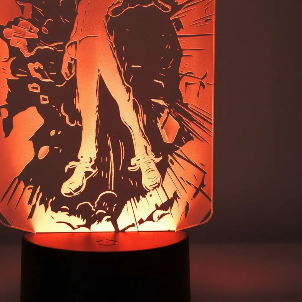 Velador Ilusion 3D A control remoto Lámpara Shigeo Kageyama Mob Psycho 100 USB / PILAS